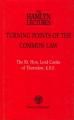 Book cover: Turning Points of the Common Law