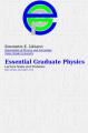 Book cover: Essential Graduate Physics
