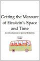 Book cover: Getting the Measure of Einstein's Space and Time