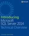 Book cover: Introducing Microsoft SQL Server 2014