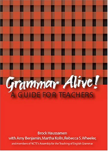 Large book cover: Grammar Alive: A Guide for Teachers