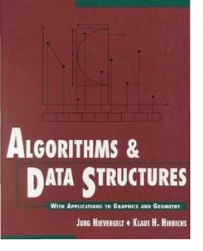 Large book cover: Algorithms and Data Structures: With Applications to Graphics and Geometry