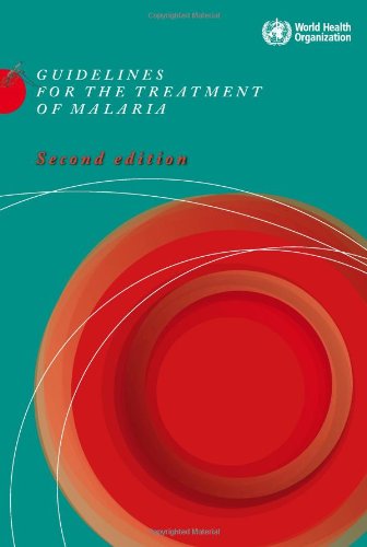 Large book cover: Guidelines for the Treatment of Malaria