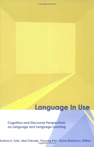 Large book cover: Language in Use: Cognitive and Discourse Perspectives on Language and Language Learning