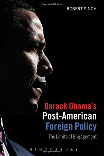 Large book cover: Barack Obama's Post-American Foreign Policy