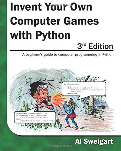 Large book cover: Invent Your Own Computer Games with Python