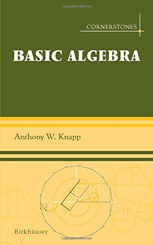 Large book cover: Basic Algebra