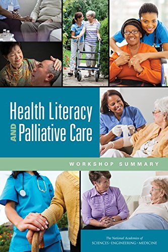 Large book cover: Health Literacy and Palliative Care
