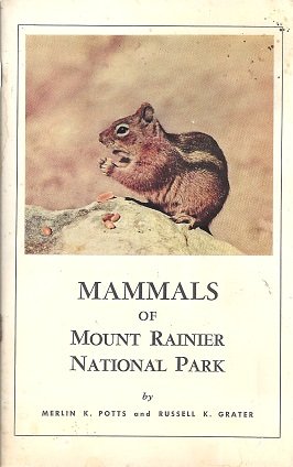 Large book cover: Mammals of Mount Rainier National Park