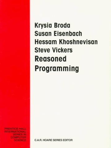 Large book cover: Reasoned Programming