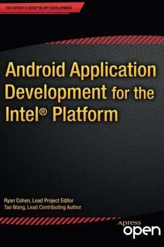 Large book cover: Android Application Development for the Intel Platform
