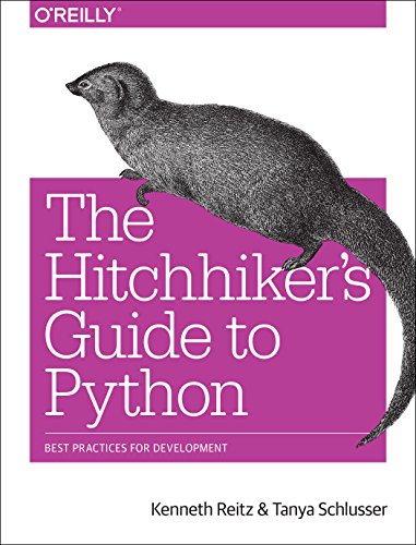 Large book cover: The Hitchhiker's Guide to Python