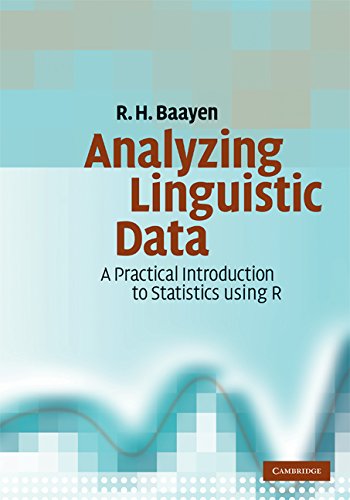 Large book cover: Analyzing Linguistic Data: A Practical Introduction to Statistics