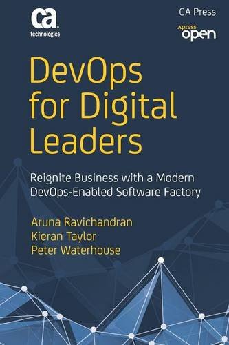 Large book cover: DevOps for Digital Leaders
