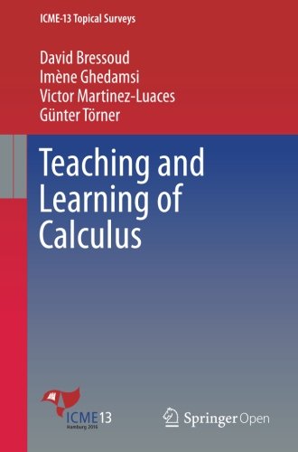 Large book cover: Teaching and Learning of Calculus