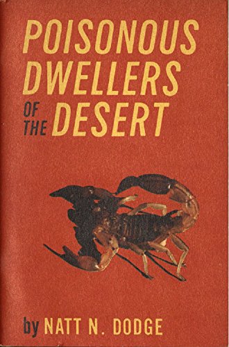 Large book cover: Poisonous Dwellers of the Desert