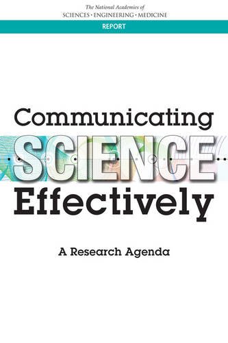 Large book cover: Communicating Science Effectively