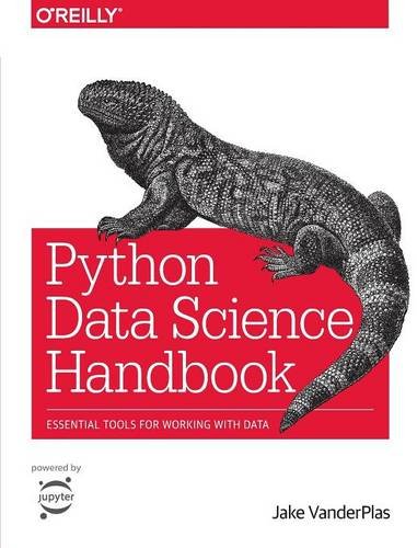 Large book cover: Python Data Science Handbook
