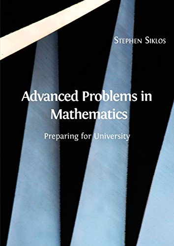 Large book cover: Advanced Problems in Mathematics: Preparing for University