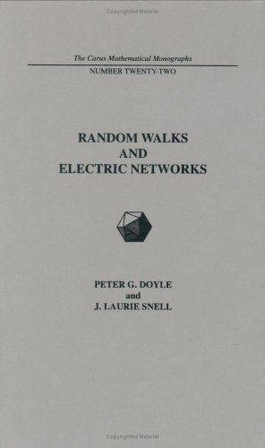 Large book cover: Random Walks and Electric Networks