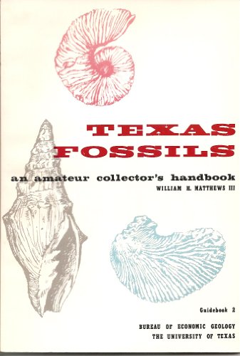 Large book cover: Texas Fossils: An Amateur Collector's Handbook