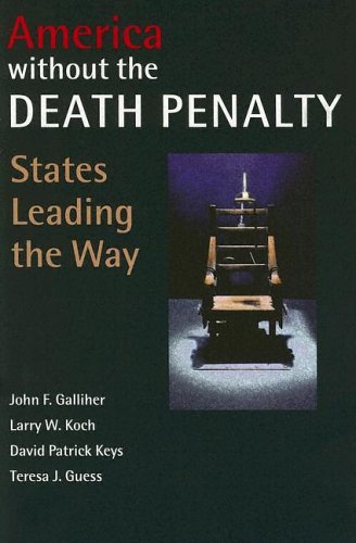 Large book cover: America Without the Death Penalty