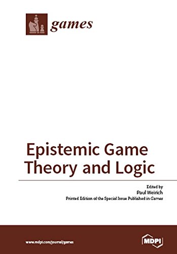 Large book cover: Epistemic Game Theory and Logic