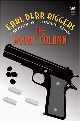 Large book cover: The Agony Column