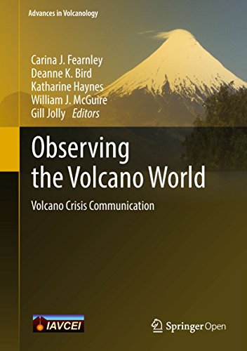 Large book cover: Observing the Volcano World