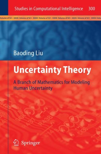 Large book cover: Uncertainty Theory