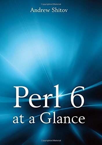Large book cover: Perl 6 at a Glance