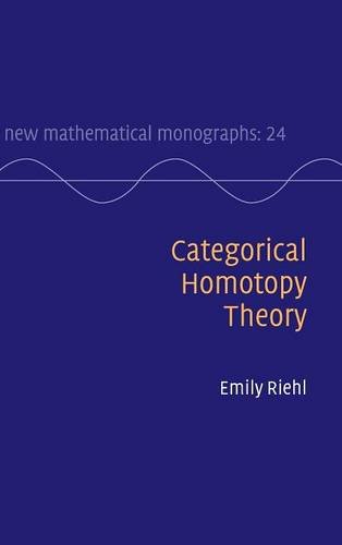 Large book cover: Categorical Homotopy Theory