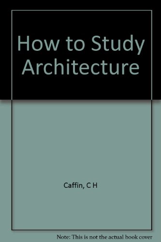 Large book cover: How to Study Architecture