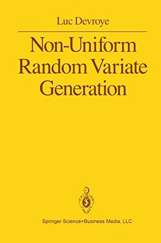 Large book cover: Non-Uniform Random Variate Generation