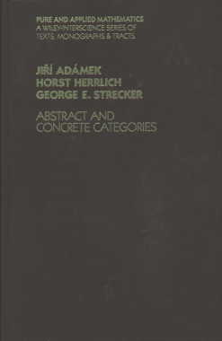 Large book cover: Abstract and Concrete Categories: The Joy of Cats