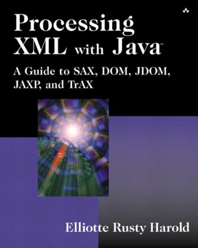 Large book cover: Processing XML with Java