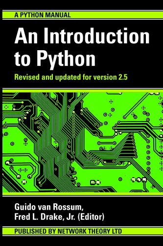 Large book cover: An Introduction to Python
