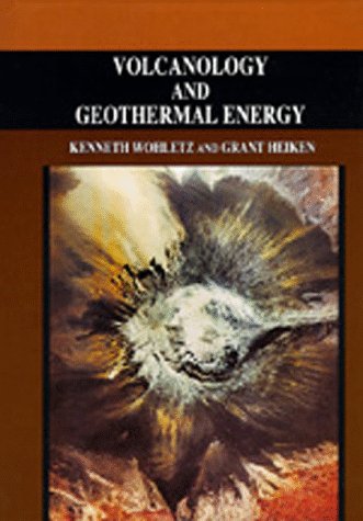 Large book cover: Volcanology and Geothermal Energy