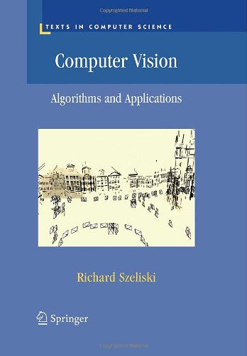 Large book cover: Computer Vision: Algorithms and Applications