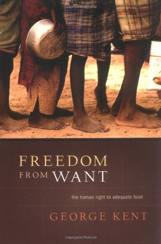Large book cover: Freedom from Want: The Human Right to Adequate Food