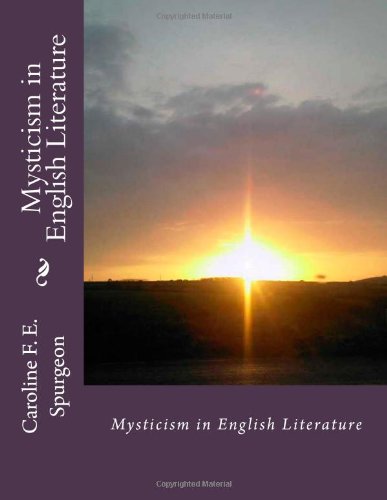 Large book cover: Mysticism in English Literature