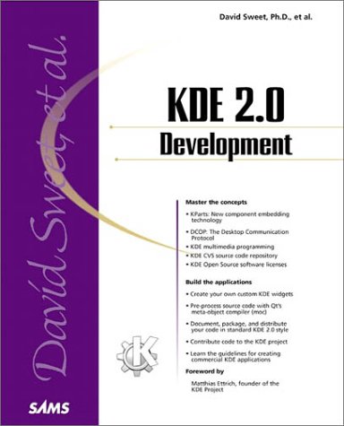 Large book cover: KDE 2.0 Development