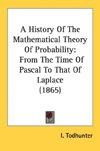 Large book cover: A History Of The Mathematical Theory Of Probability