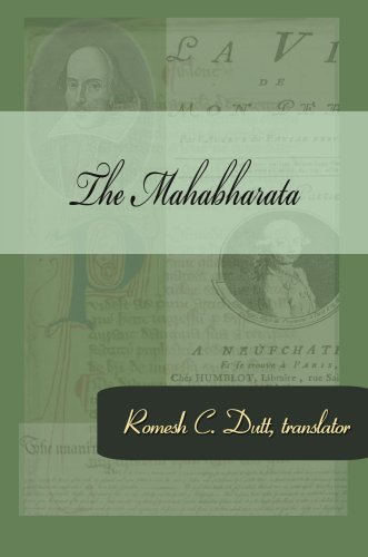 Large book cover: Maha-bharata: The Epic of Ancient India