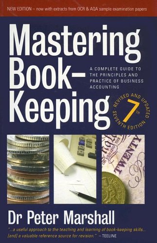 Large book cover: Mastering Book-Keeping