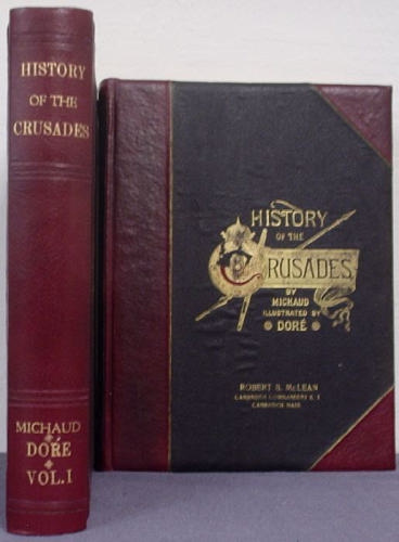 Large book cover: The History of The Crusades