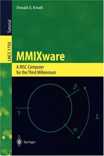 Large book cover: MMIXware: A RISC Computer for the Third Millennium