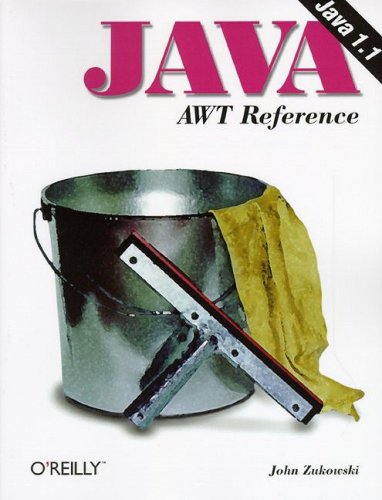 Large book cover: Java AWT Reference