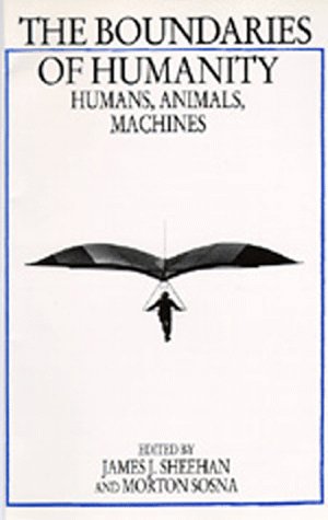 Large book cover: The Boundaries of Humanity: Humans, Animals, Machines