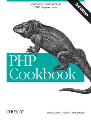 Large book cover: PHP Cookbook